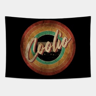 Coolio Vintage Circle Art Tapestry