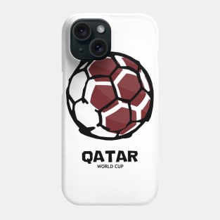 Qatar Football Country Flag Phone Case