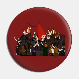 Les Miserables Barricade Pin