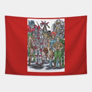 Heroes Reunion Tapestry