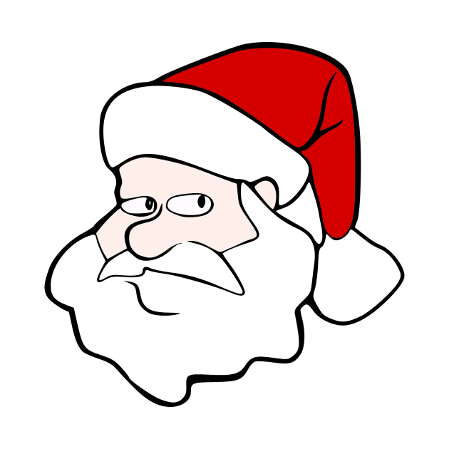 Sketchy Santa by psanchez