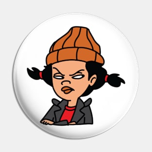 Side Eye Cartoon Collection Pin