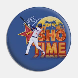 Shohei Ohtani Los Angeles D Sho Time Sign Pin