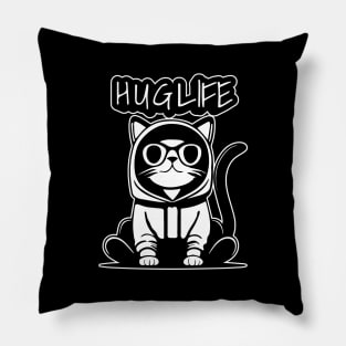 Hug life cat Pillow