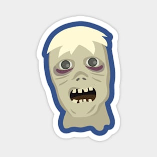 Halloween Spooky zombie Face Magnet