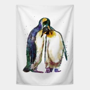 Penguin couple Tapestry