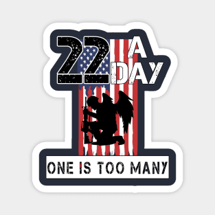 22 A Day Magnet