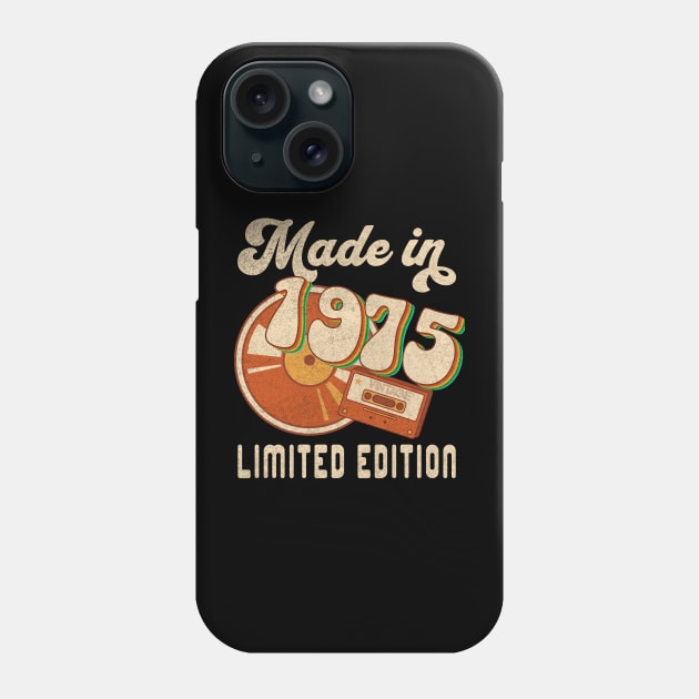 Made in 1975 Limited Edition Phone Case by Bellinna