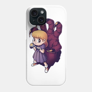 Scary shadow Phone Case