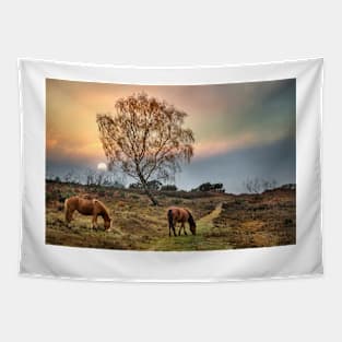 New Forest Ponies Tapestry