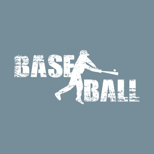 Discover Distressed Look Baseball Gift For Baseball Players - Baseball - T-Shirt