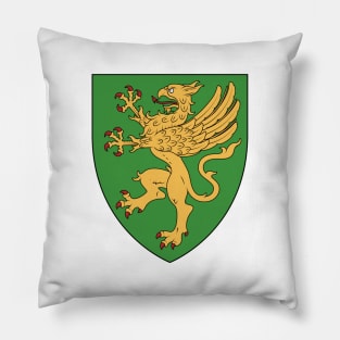 Calvin Coolidge Coat of Arms Pillow