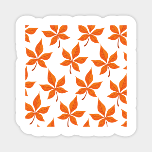 Beautiful Fall Autumn Pattern Magnet