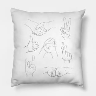 Positive signs Pillow