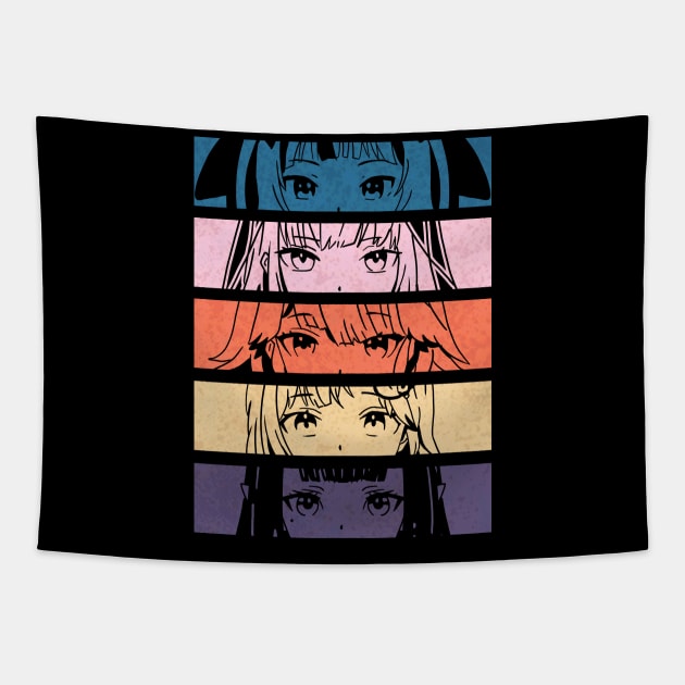 Holo EN Eyes Tapestry by CCDesign