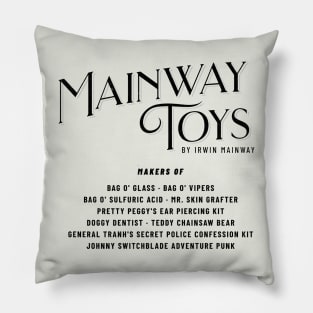 Mainway Toys by Irwin Mainway Pillow