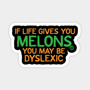 LEMONS DYSLEXIC Magnet