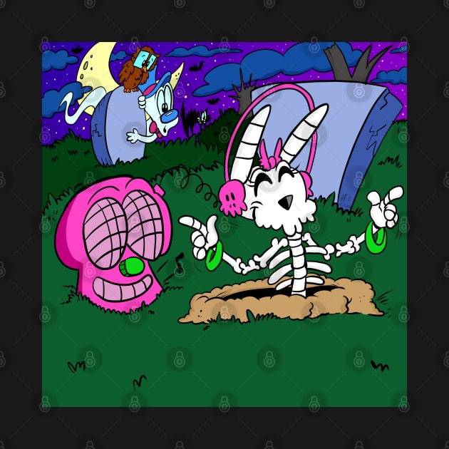 Boogie Bones Bunny by GLFC