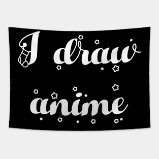 I draw anime Tapestry