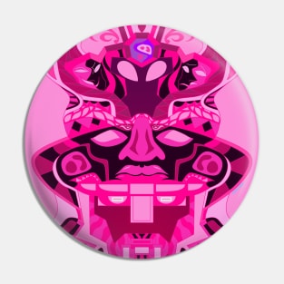 pink rose olmec sentinel ecopop pattern Pin