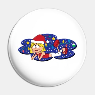 Lizzie X'mas Pin