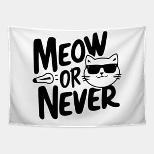 meow or never Tapestry