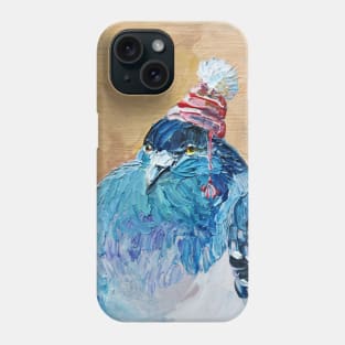 Fat Pigeon Pom-pom Hat Phone Case