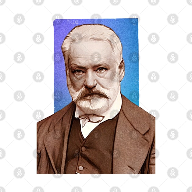 French Writer Victor Hugo illustration by Litstoy 