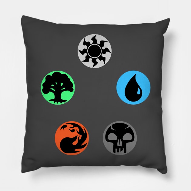 Magic The Gathering Pillow by MrZeesTees