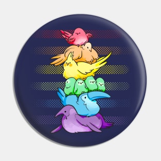 Birb pride! Pin