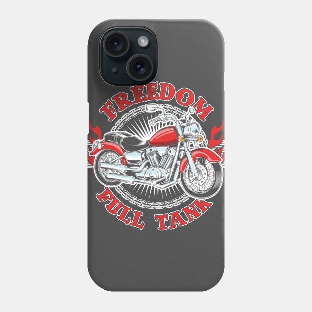 Biker Motorcycle Chopper Superbike Biker Daddy Phrase Gift Idea Phone Case by PlimPlom