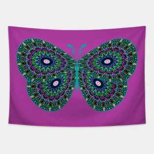 Butterfly Mandala Tapestry