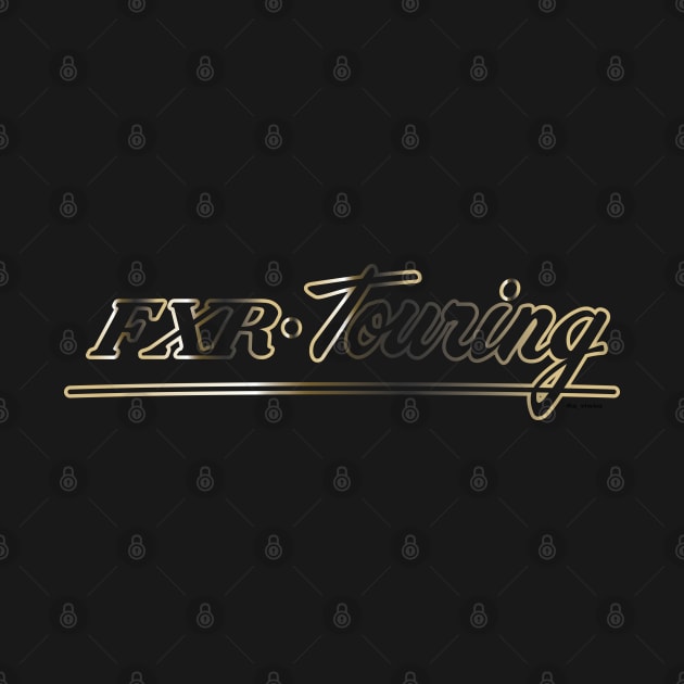 F X R - Touring Gold Pinstripe by the_vtwins