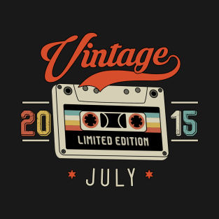 July 2015 - Limited Edition - Vintage Style T-Shirt