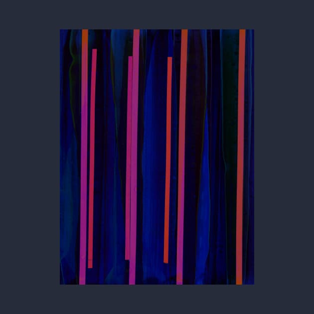 Flowing dark blue and pink verticals by Uniquepixx