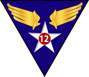 AAC - 12th Air Force wo Txt Magnet