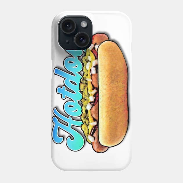Hotdog Phone Case by ImpArtbyTorg