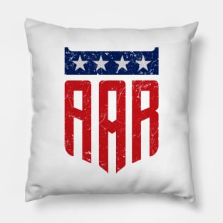 All American Racers - Dan Gurney - vintage worn print Pillow