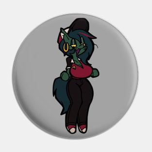 Zombie pizza girl Pin