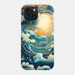 Kanagawa Wave Pillows  3D Phone Case