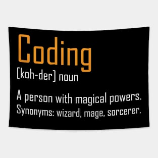 Coding Definition Coder Developer App Code Tapestry