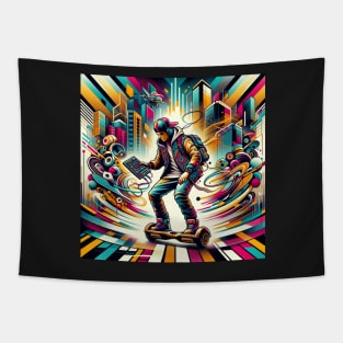 Futuristic Beat Navigator: Urban Soundscapes Tapestry