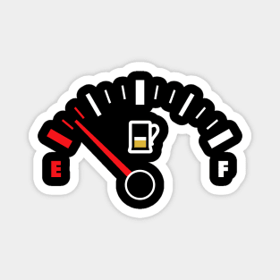 Beer Empty Fuel Magnet