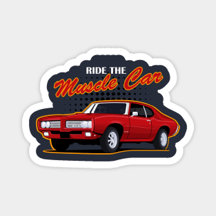 GTO American Muscle cars Magnet