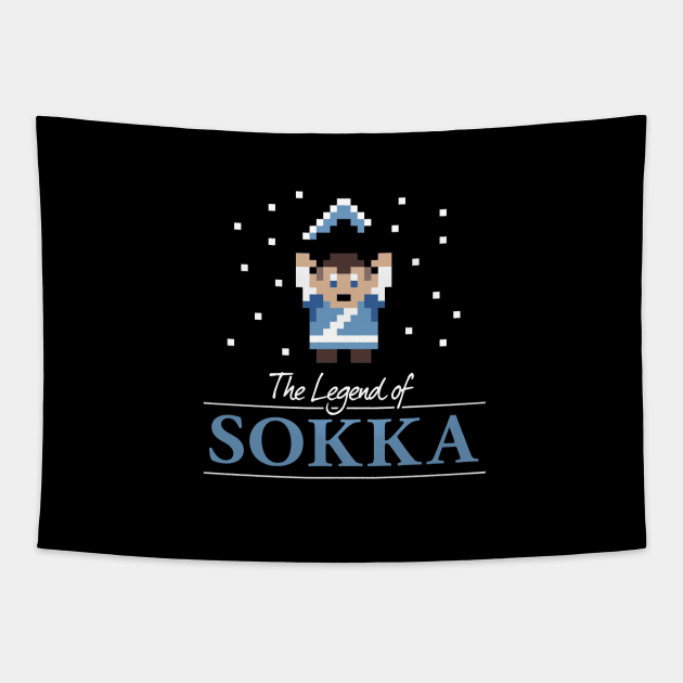 The Legend of Sokka Tapestry by adho1982