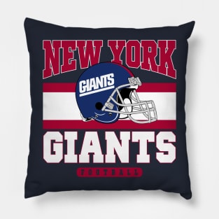 New York Giants Football Pillow