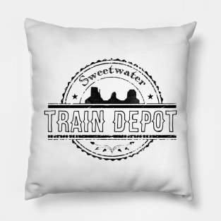 Sweetwater Train Depot! Pillow