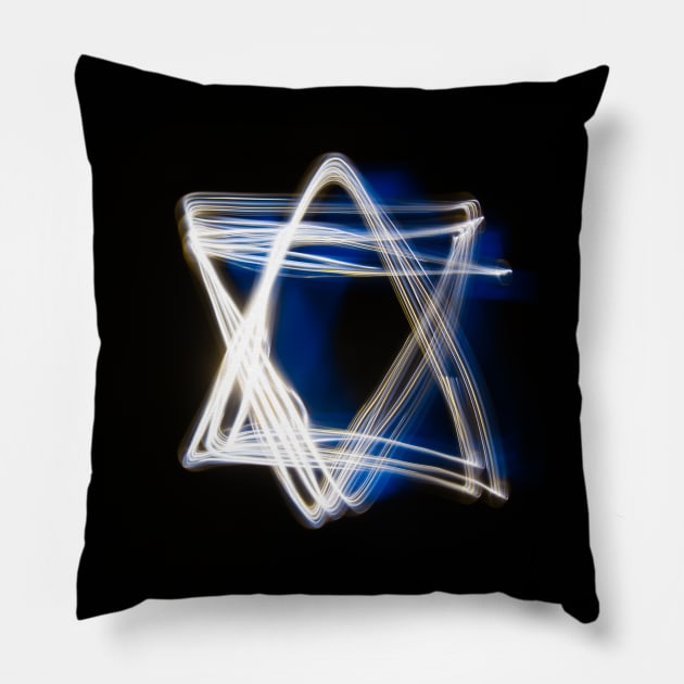 Star of David Pillow by wavemovies