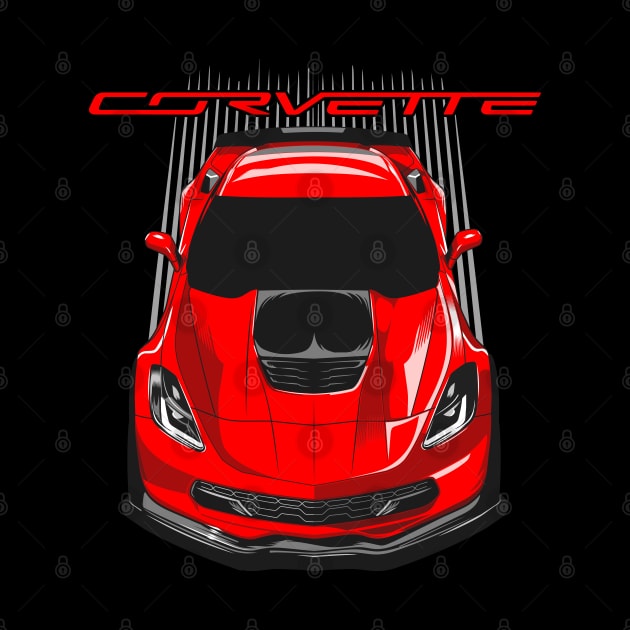 Corvette C7 Z06 - Red by V8social