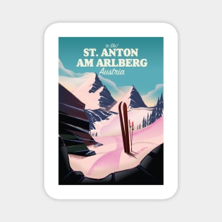 St. Anton am Arlberg Austrian ski Magnet